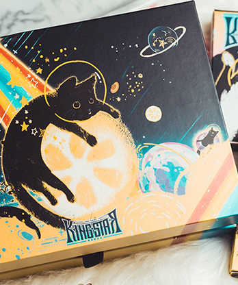 Space Cat V2 Collector's Box Set Playing Cards by King Star