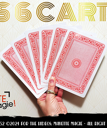 The 6 Cards by Mayette Magie Moderne