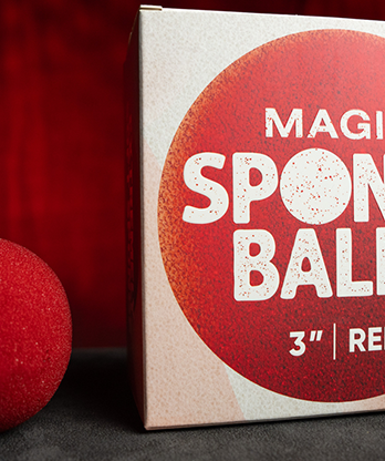Magic Sponge Balls 4PK RED 3" by Murphy's Magic