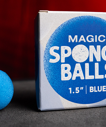 Magic Sponge Balls 4PK BLUE 1.5" by Murphy's Magic