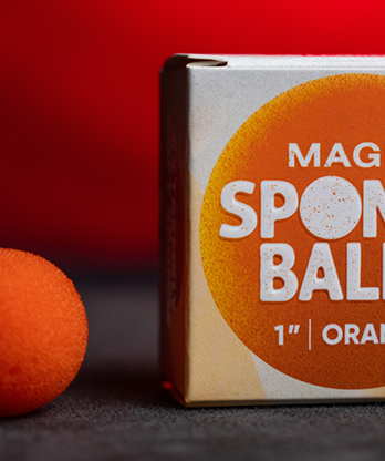 Magic Sponge Balls 4PK ORANGE 1" by Murphy's Magic
