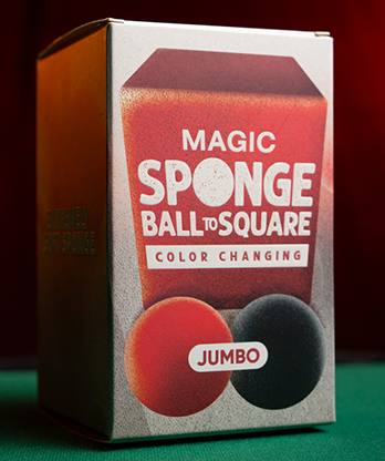 Magic Color Changing Sponge Ball to Square JUMBO by Murphy's Magic