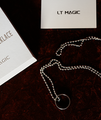 Liquid Metal Necklace by LT Magic'