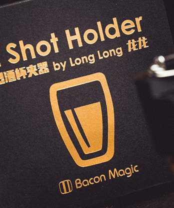 L Holder (Shot Glass) by Long Long & Bacon Magic