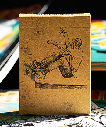 LANCE MOUNTAIN SKATING SKELETONS PLAYING CARDS