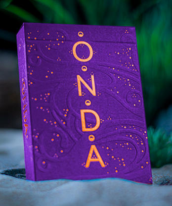 ONDA V2 (Purple) by Jocu Playing Cards