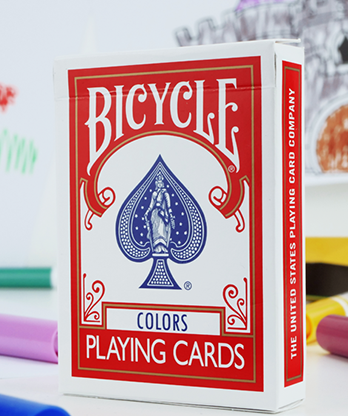 Bicycle Colors by Jordan Victoria (Blue deck + 11 routines)