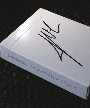 Signature Playing Cards- Third Edition (White) by Jordan Victoria