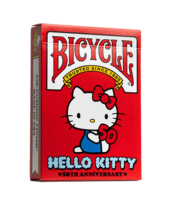 Bicycle Hello Kitty 50th Anniversary Playing Cards by US Playing Card Co