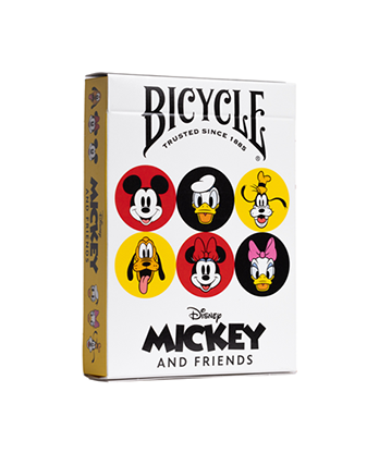Bicycle Mickey and Friends Playing Card by US Playing Cards