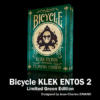 Bicycle Klek Entos Green (Marked) Playing Cards