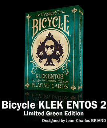 Bicycle Klek Entos Green (Marked) Playing Cards