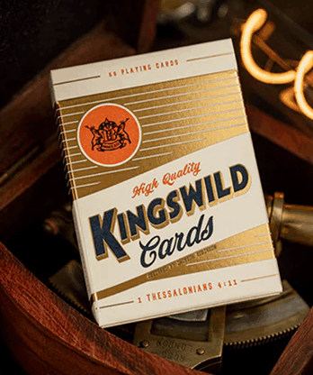 Limited No.13 Table Players Vol.14 Playing Cards by Kings Wild Project