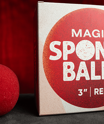 Magic Sponge Balls 50PK RED 3" by Murphy's Magic