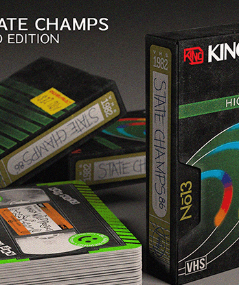 1982 VHS-State Champs Playing Cards by Kings Wild Project