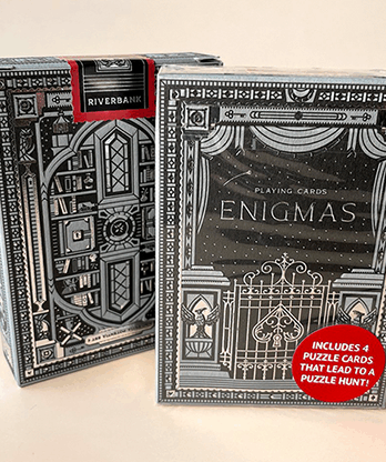 ENIGMAS Midnight Edition Playing Cards