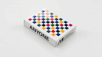 Multi Checkerboard ANYONE Playing Cards