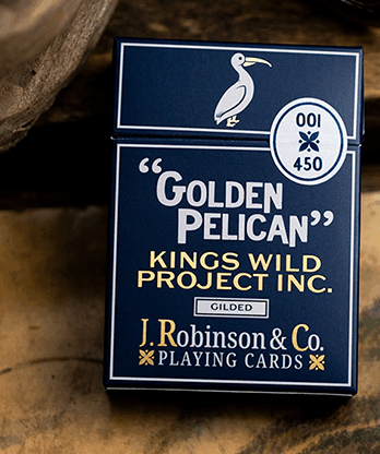Gilded No.13 Table Players Vol.37 Playing Cards by Kings Wild Project
