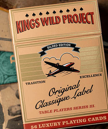 Gilded No.13 Table Players Vol.39 Playing Cards by Kings Wild Project
