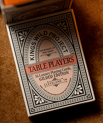 Gilded No.13 Table Players Vol.40 Playing Cards by Kings Wild Project