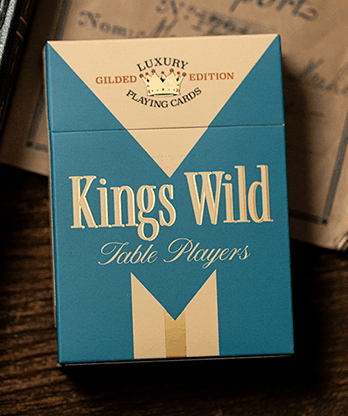Gilded No.13 Table Players Vol.42 Playing Cards by Kings Wild Project