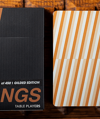 Gilded No.13 Table Players Vol.44 Playing Cards by Kings Wild Project
