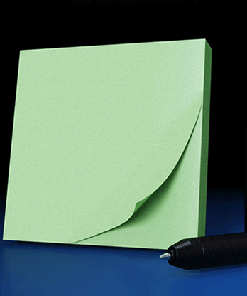The Iarvel Magic Post-It Pad (Green) by Iarvel Magic