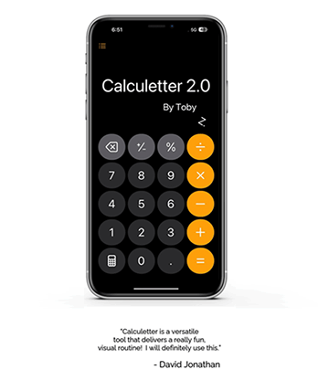 Calculetter 2.0 by Toby Z. video DOWNLOAD