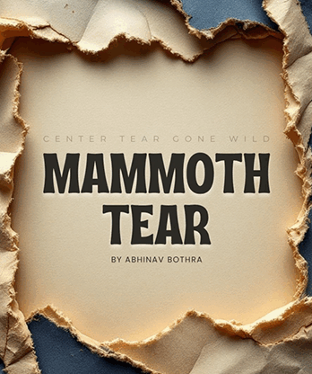 Mammoth Tear by Abhinav Bothra video DOWNLOAD
