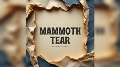 Mammoth Tear by Abhinav Bothra video DOWNLOAD