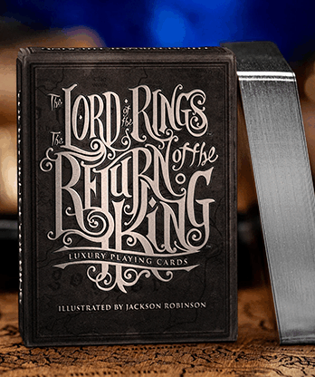 The Lord of the Rings - Return of the King Playing Cards (Black Gilded Edition) by Kings Wild