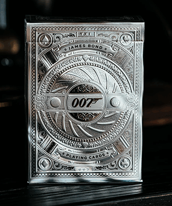 James Bond Silver Edition Playing Cards by theory11