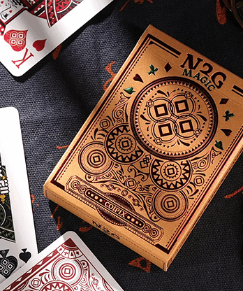 COIPIX (RED) Playing Cards by N2G