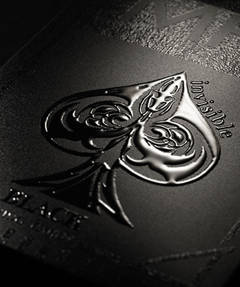 Aqua Black Invisible Playing Cards by MPC
