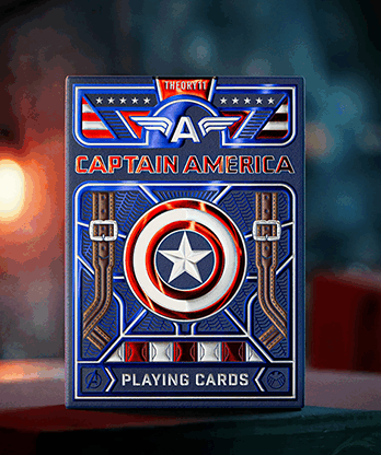 Captain America Playing Cards by theory11