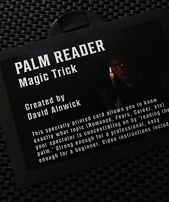 The Palm Reader Card by David Alnwick