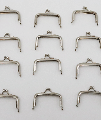 Purse Frames (Silver, 12 in one pack) Goshman