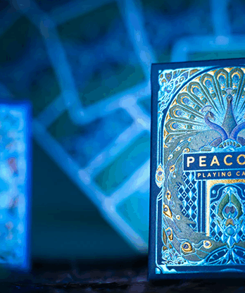 Peacock Playing Cards by TCC Fashion