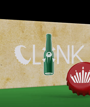 The Clink (Cap in Bottle) by Iarvel Magic and Wonder House (Budweiser)
