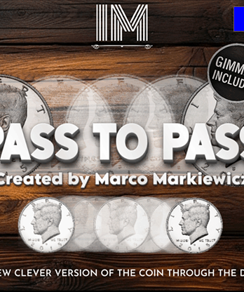 Pass To Pass (Blue) by Marco Markiewicz