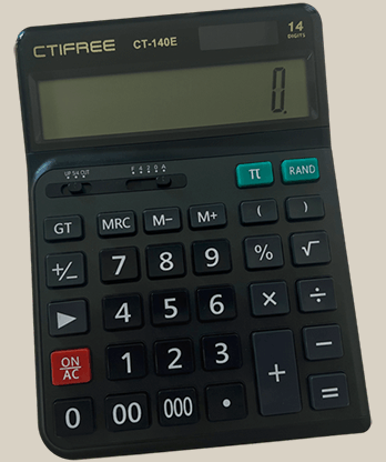 Electricks Quantum Calculator (Black)