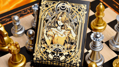 CHESS Black Playing Cards by Hidden Light