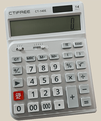 Electricks Quantum Calculator (White)