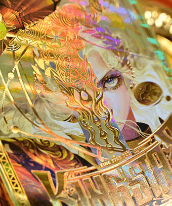 King Arthur V2 (Golden Dawn) Playing Cards by KING STAR
