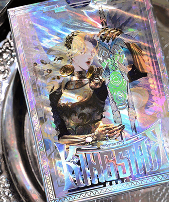 King Arthur V2 (Silver Fairyland) Playing Cards by KING STAR