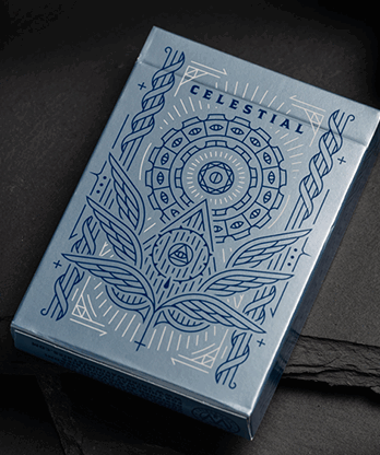 Celestial Noesis Playing Cards by Giovanni Meroni(Blue)