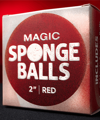 Magic Sponge Balls 50PK RED 2" by Murphy's Magic