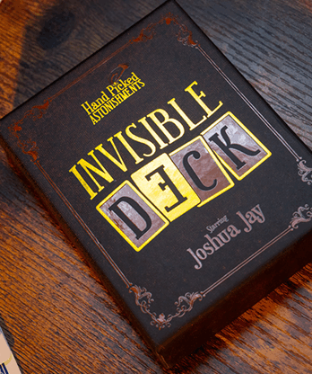 Hand Picked Astonishments INVISIBLE DECK RED with Joshua Jay by Murphy's Magic