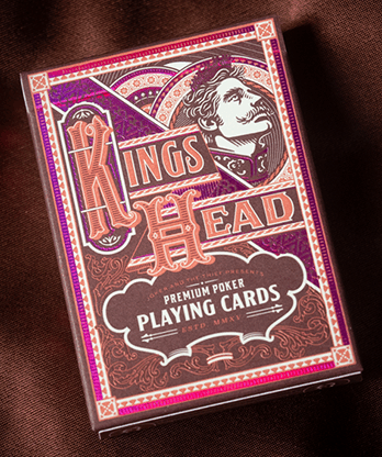 Kings Head (Purple and Rose) Playing Cards  by Joker and the Thief