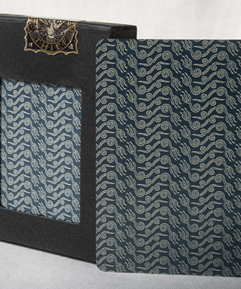 No Borders Edition 2 Crown Back (Blue) Playing Cards by Joker and the Thief
